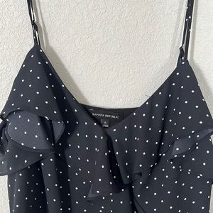 Banana Republic polkadot dress